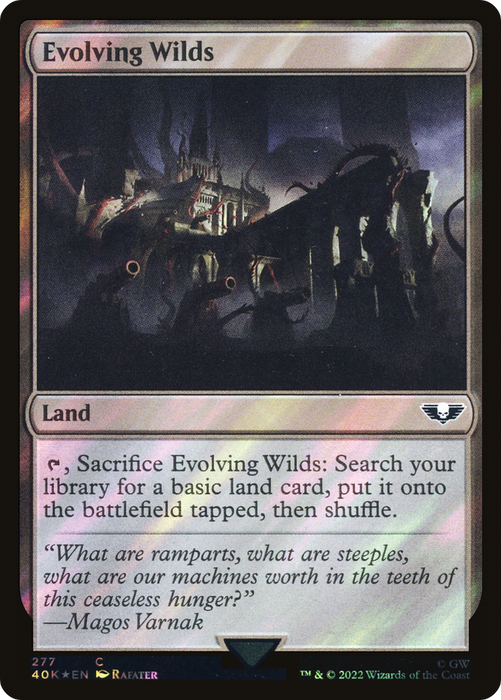 Evolving Wilds (40K-277★) - common - Foil