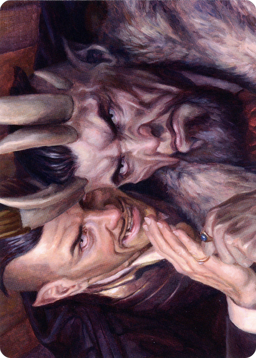 A Little Chat // A Little Chat (ASNC-012) - common (Borderless) - Foil