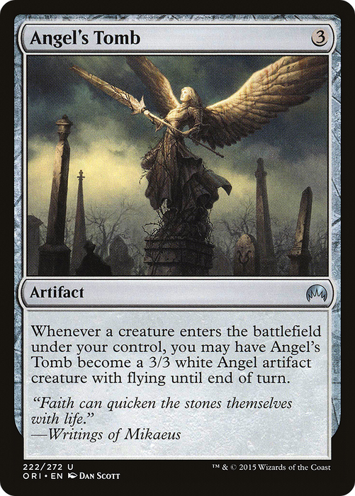 Angel's Tomb (ORI-222) - uncommon - Foil