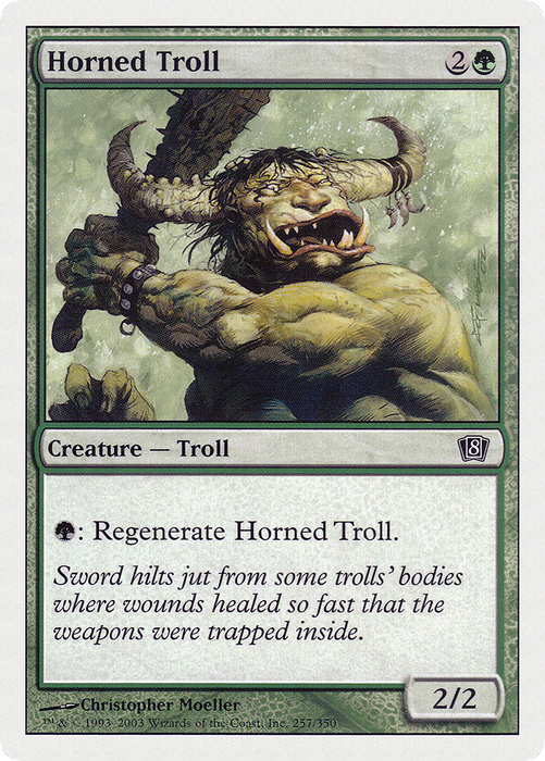 Horned Troll (8ED-257) - common