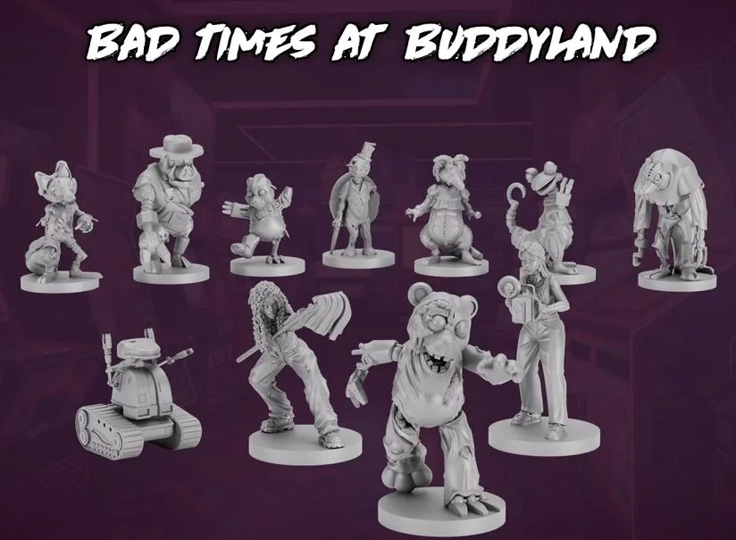 Final Girl: Bad Times at Buddyland Miniatures (anglais)