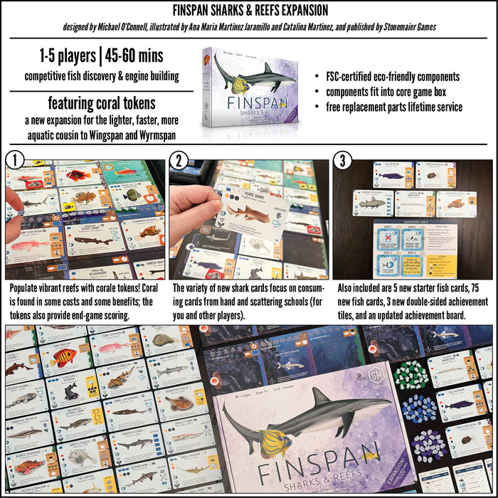 Finspan: Sharks and Reefs (anglais)