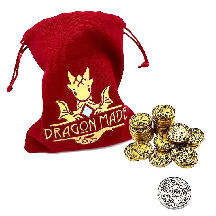 Flamecraft: Metal Coins - 2nd Edition