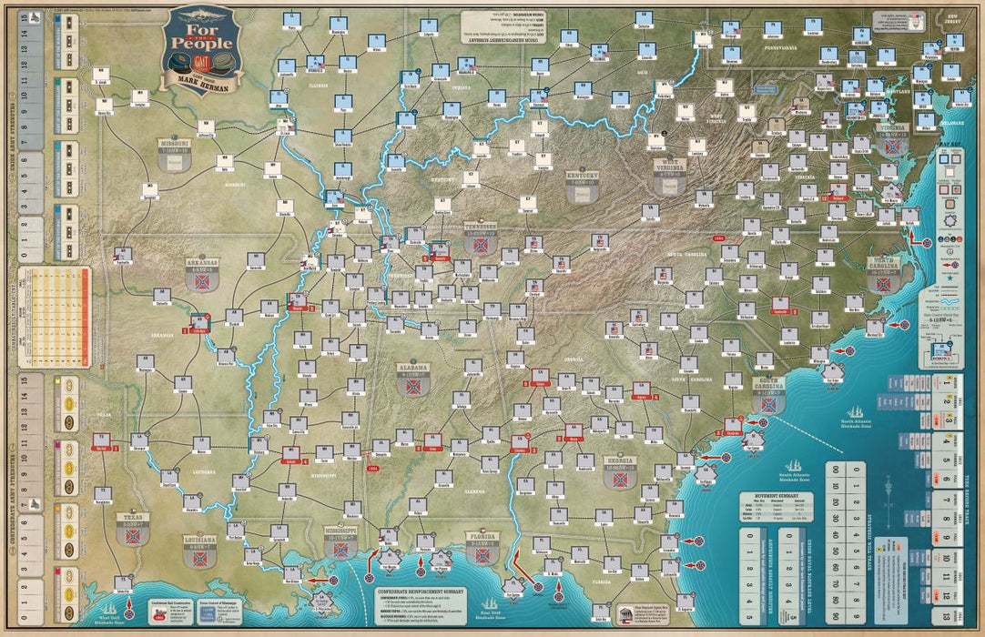For the People: 25th Anniversary Edition - Mounted Map and 3" Box (anglais)