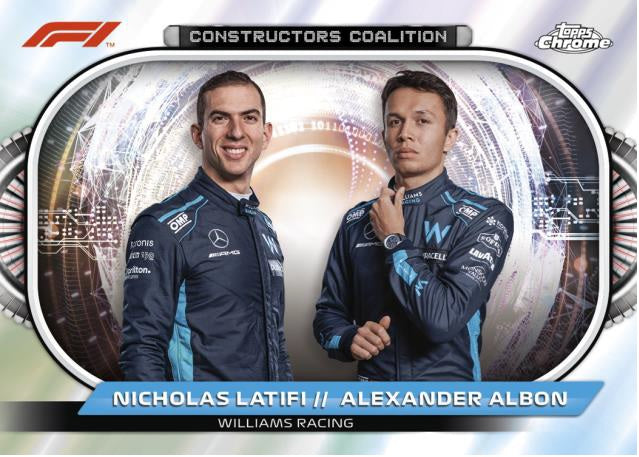 2022 Formula 1 - Topps Chrome Lite - Paquet - Hobby (anglais)
