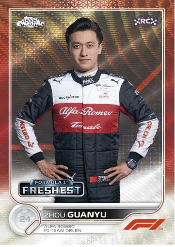 2022 Formula 1 - Topps Chrome Lite - Paquet - Hobby (anglais)