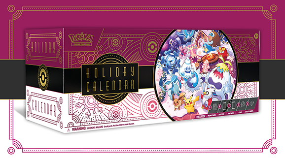 Pokemon Holiday Calendar 2025 (English)