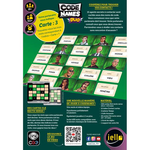 Codenames Duo (français)