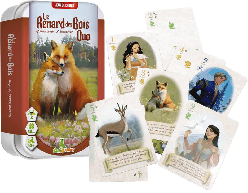 Le Renard des Bois Duo: Boîte en Métal (français)