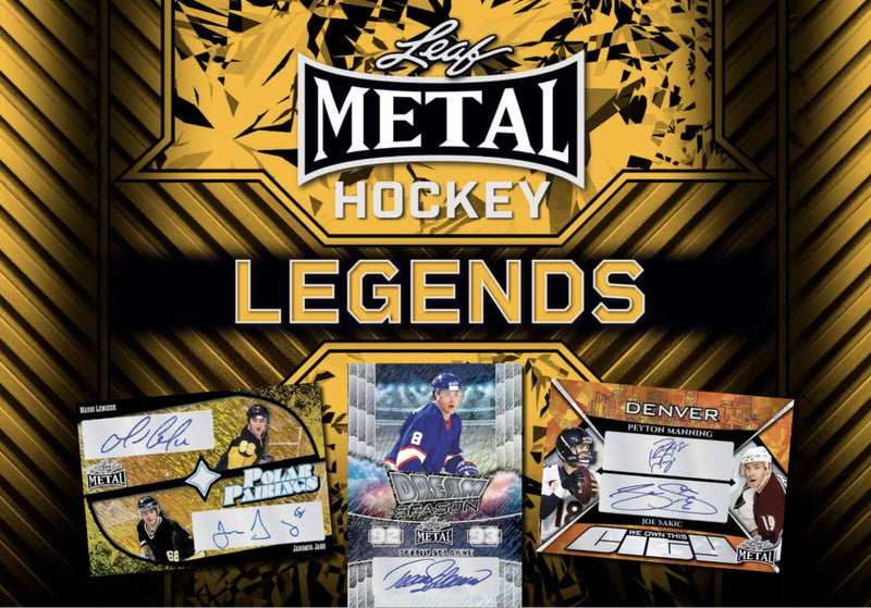 2024-25 Hockey - Leaf Metal Legends - Boîte (anglais)