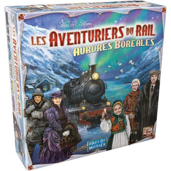 Les Aventuriers du Rail: Aurores Boréales (français)