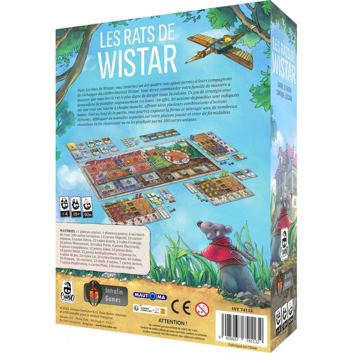 Les Rats de Wistar (French) [Pre-order] ***2024***