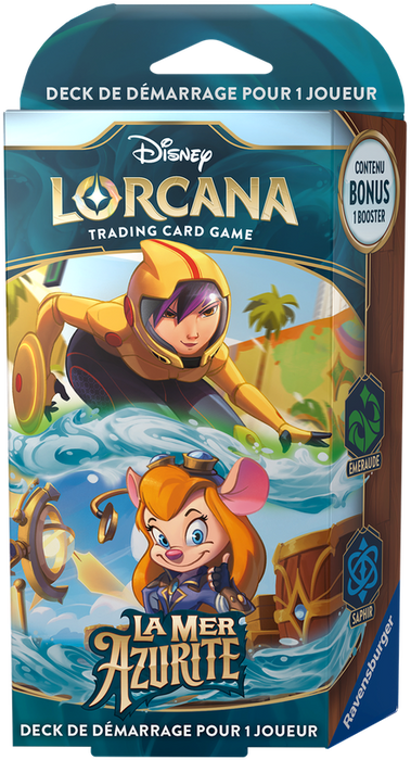 La Mer Azurite - Deck de Démarrage (Émeraude & Saphir) (français)