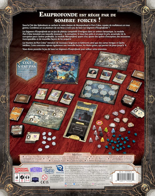 Lords of Waterdeep: Scoundrels of Skullport (anglais)