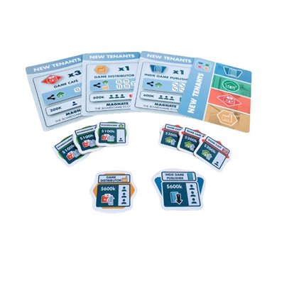 Magnate: The First City - The Boardgame Economy (anglais)