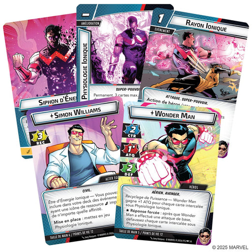 Marvel Champions: JCE – Wonder Man Paquet Héros (français)