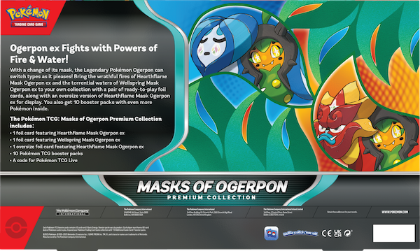 Premium Collection - Masks of Ogerpon (anglais)