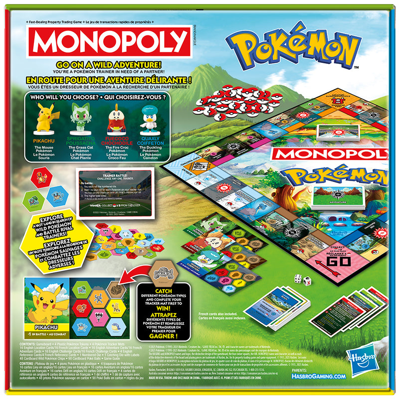 Monopoly: Pokémon (multilingue)