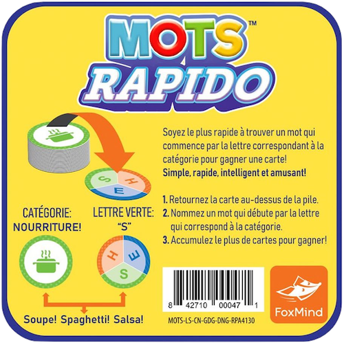 Mots Rapido (français)
