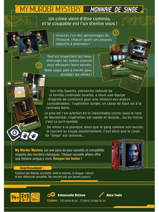 My Murder Mystery: Monnaie de Singe (français)