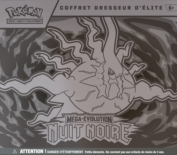 Méga Évolution: Nuit Noire - Coffret Dresseur d'Élite (français)