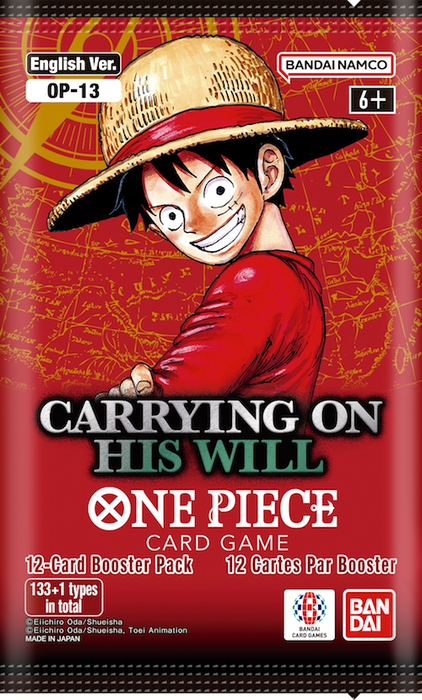 Carrying on his Will [OP-13] - Booster Pack (English)