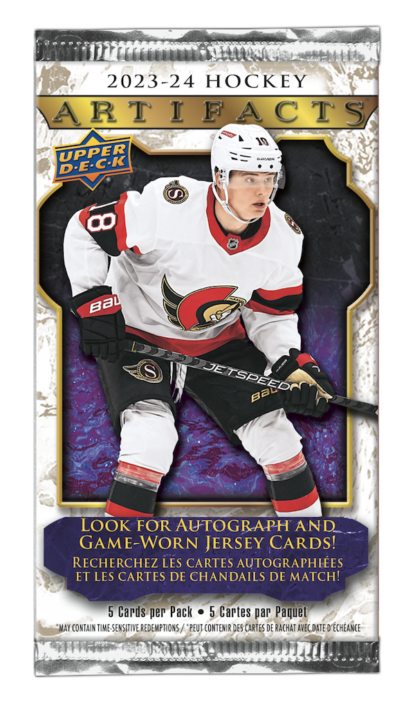 2023-24 Hockey - Upper Deck Artifacts - Blaster - Retail (anglais)