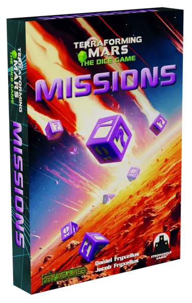 Terraforming Mars: The Dice Game - Missions (anglais)