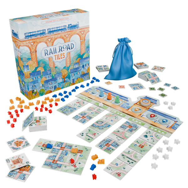 Railroad Tiles (anglais) ***Boîte avec dommages mineurs***