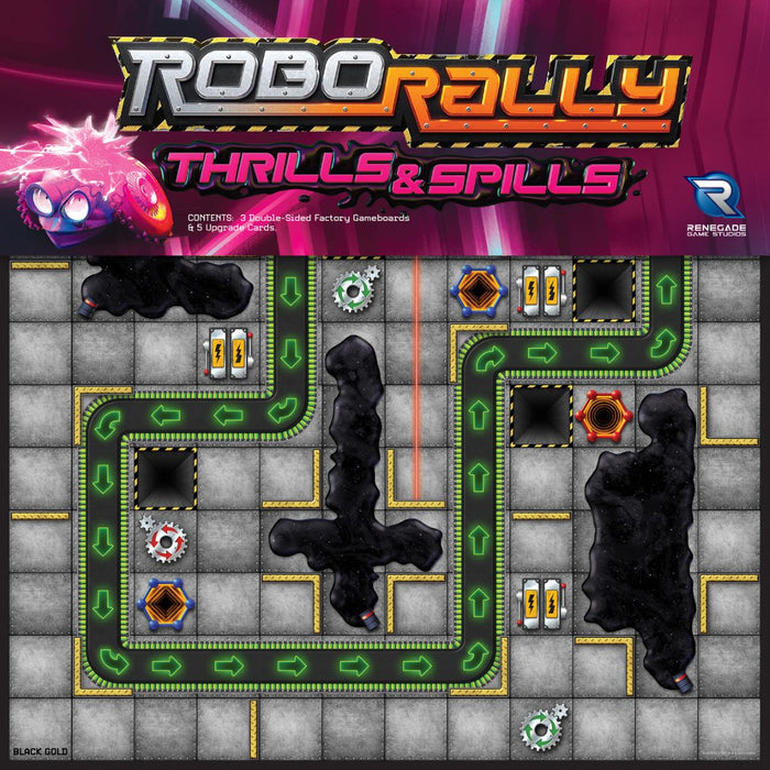 Robo Rally: Thrills & Spills (English)
