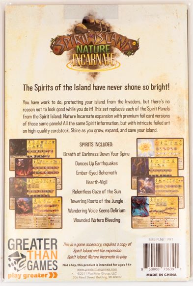 Spirit Island: Nature Incarnate - Foil Panels (English)