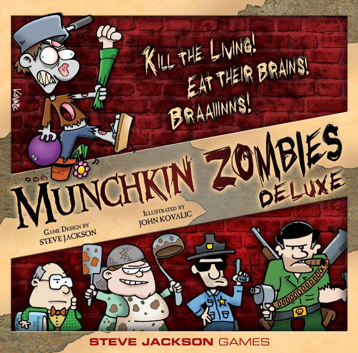 Munchkin: Zombies Deluxe (anglais) ***Boîte avec dommages mineurs***