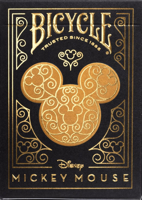 Bicycle: Disney Cards Mickey - Black/Gold