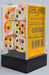 Chessex: Pack de 12 dés 6 - Brush Sunrise Black