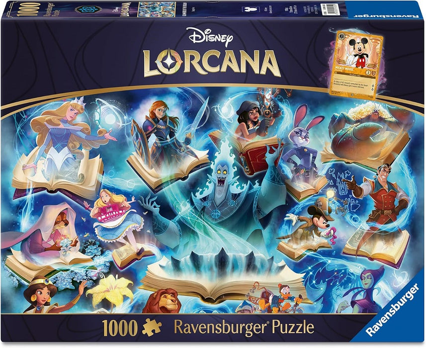 Disney Lorcana: Lueurs du Royaume - Saphir (1000 pièces)