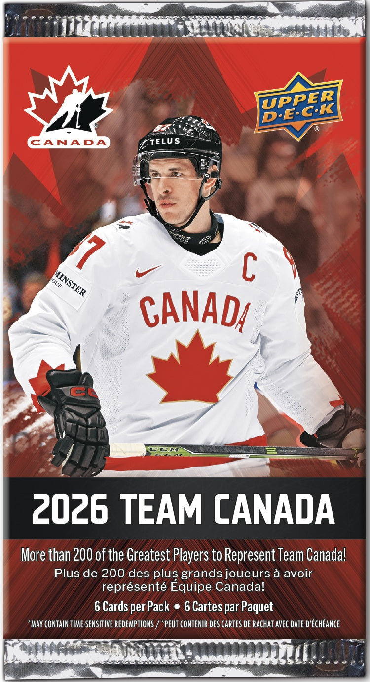 2026 Hockey - Upper Deck Team Canada - Blaster (anglais)