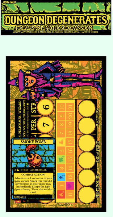 Dungeon Degenerates: Freaks and Psychos (English)