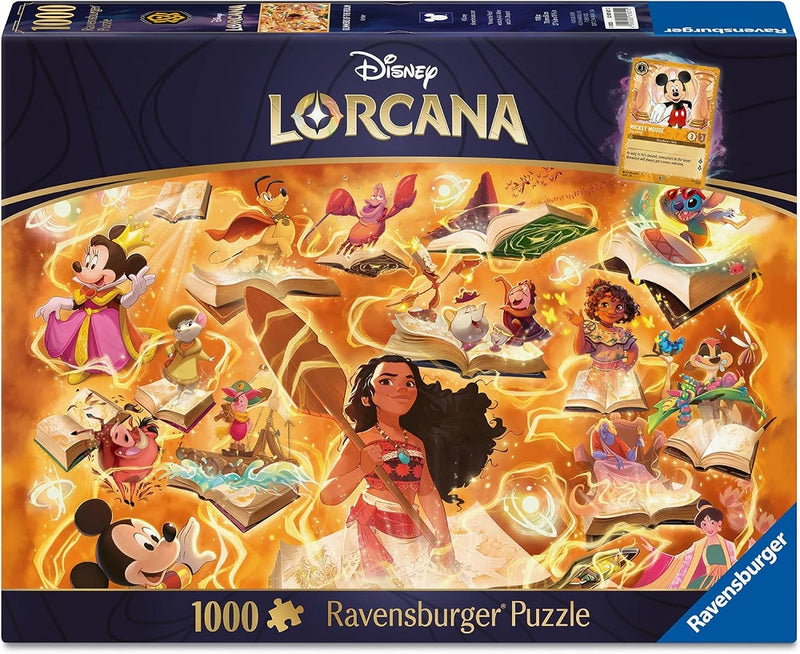 Disney Lorcana: Lueurs du Royaume - Ambre (1000 pièces)
