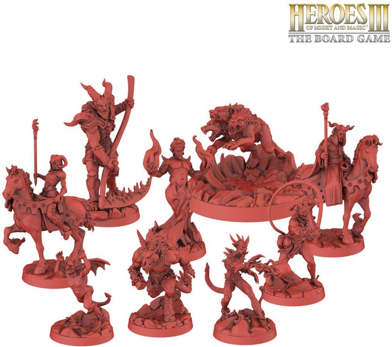 Heroes of Might & Magic III: The Board Game - Inferno Expansion (anglais) ***Boîte avec dommages mineurs***