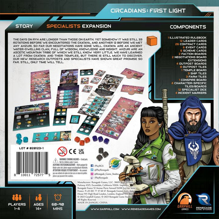 Circadians: First Light - Specialists (English)