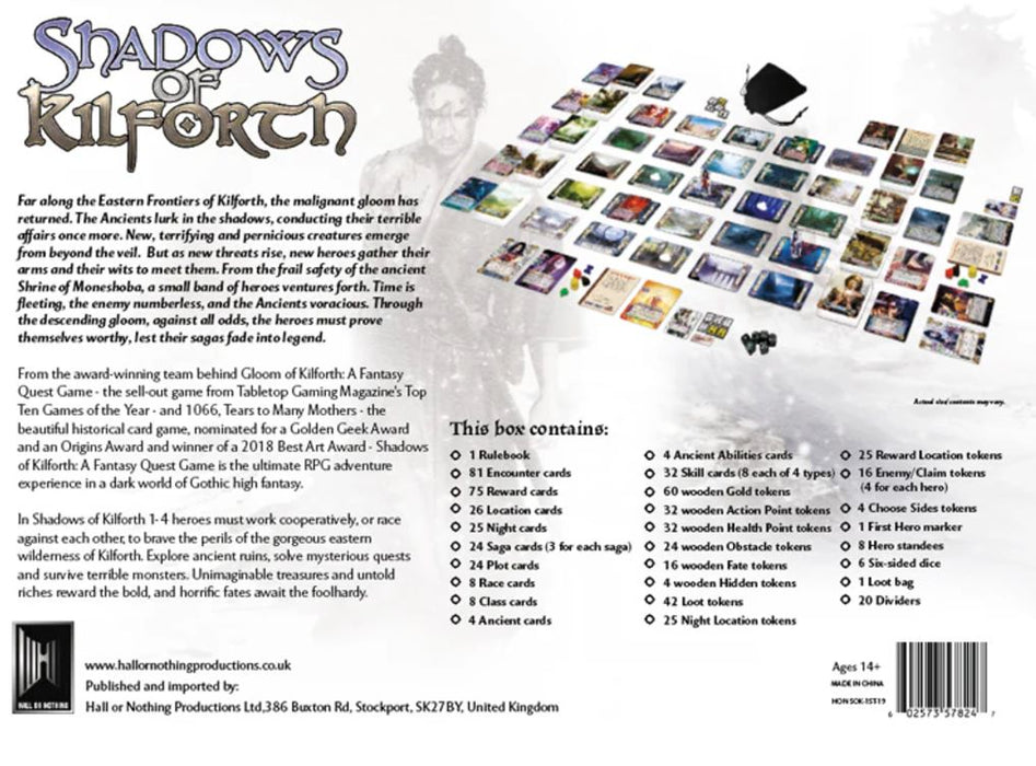 Shadows of Kilforth: A Fantasy Quest (English)