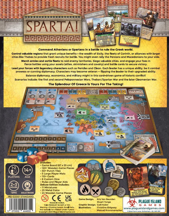 Sparta!: Struggle for Greece - Deluxe Edition (English)
