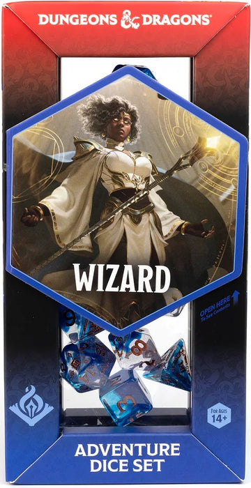 D&D Adventure Dice Wizard: Blue