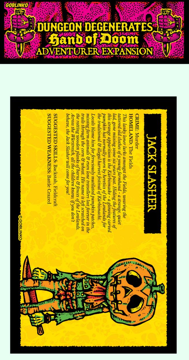 Dungeon Degenerates: Adventures Expansion (anglais)