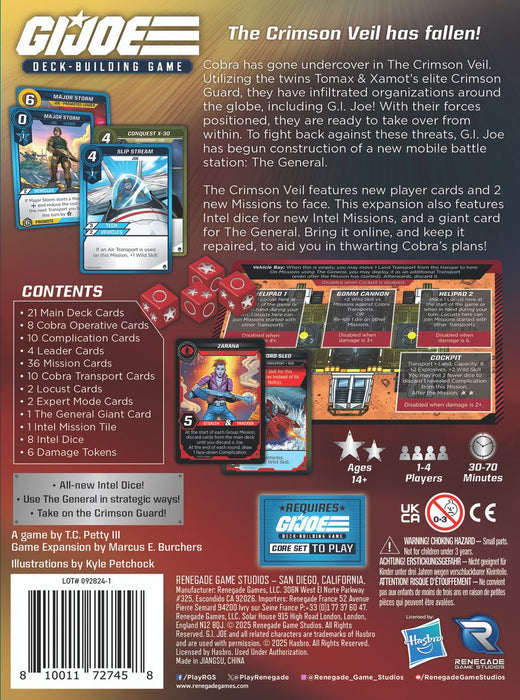 G.I. Joe Deck-Building Game: The Crimson Veil (English)