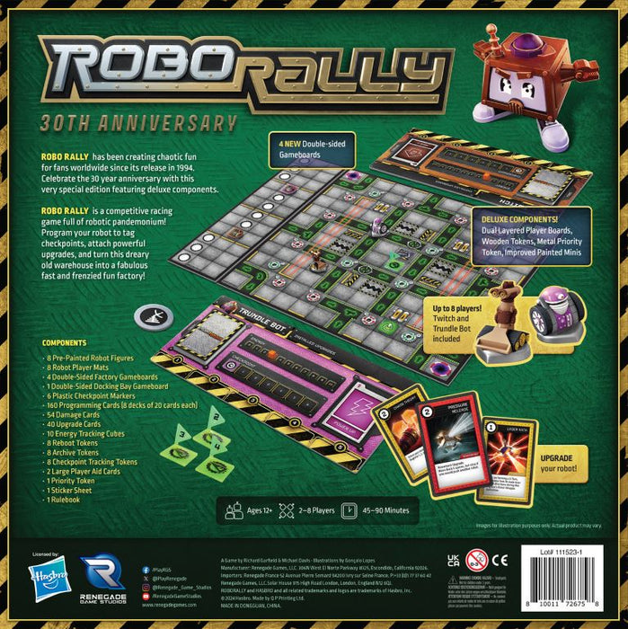 Robo Rally: 30th Anniversary (anglais) ***Boîte avec dommages mineurs***
