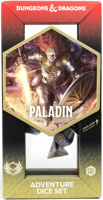 D&D Adventure Dice Paladin: White/Grey