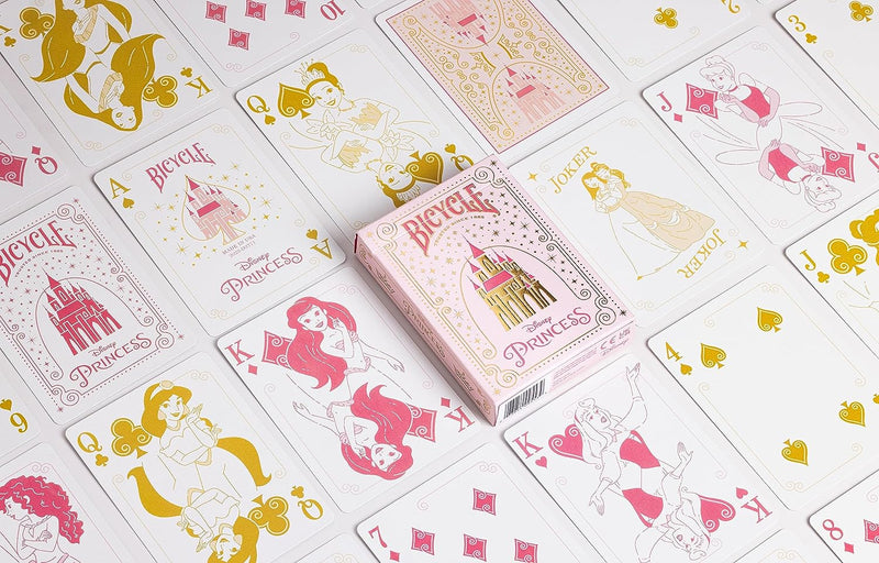 Bicycle: Disney Princess Cards - Rose/Marine