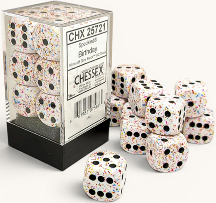 Speckled: Set de 12 dés 6 - Birthday