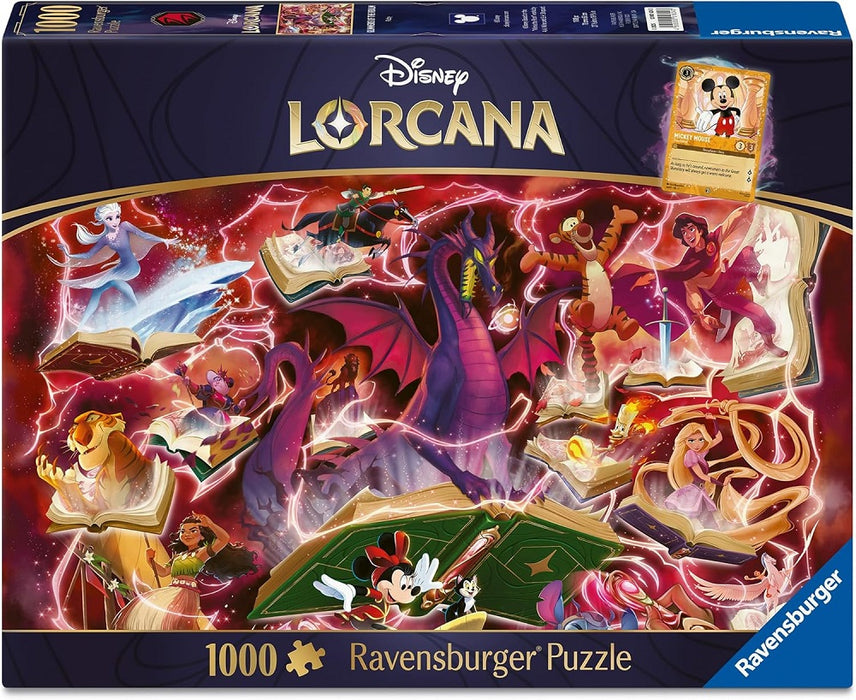 Disney Lorcana: Lueurs du Royaume - Rubis (1000 pièces)
